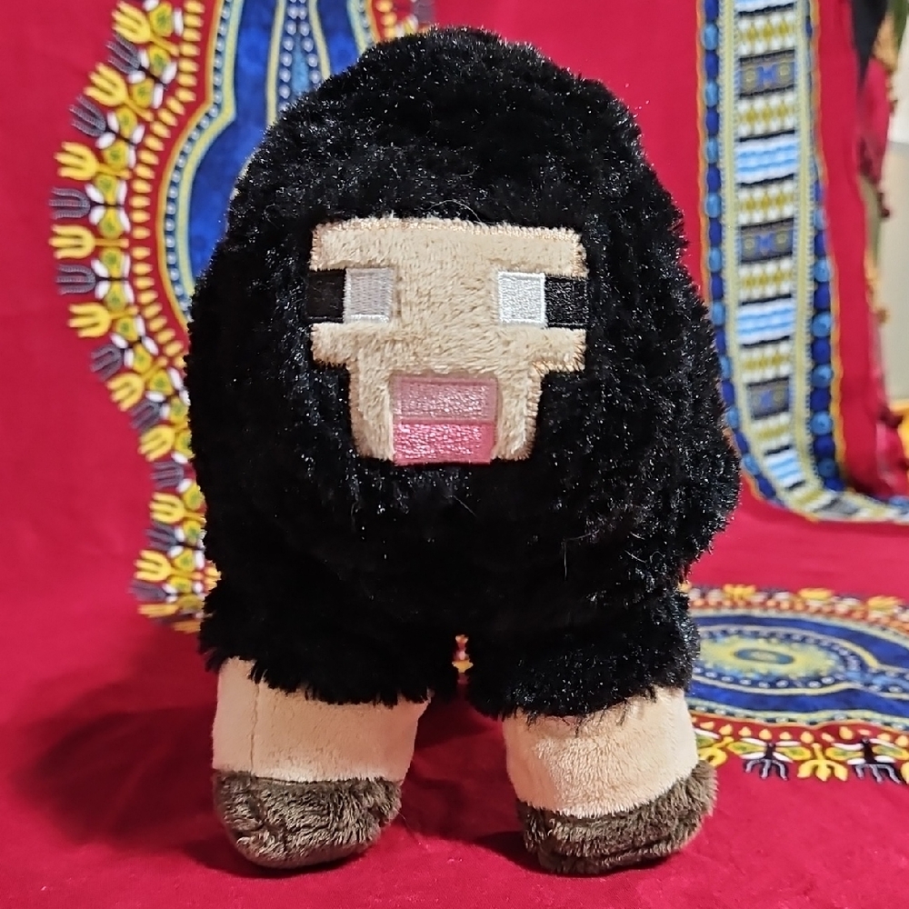 Minecraft JINX Black Sheep Plush Toy